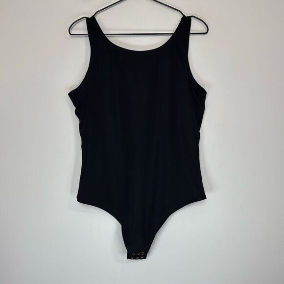 Pinsy High Neck Hourglass Shapewear Cheeky Bodysuit 1X - Picture 2 of 8